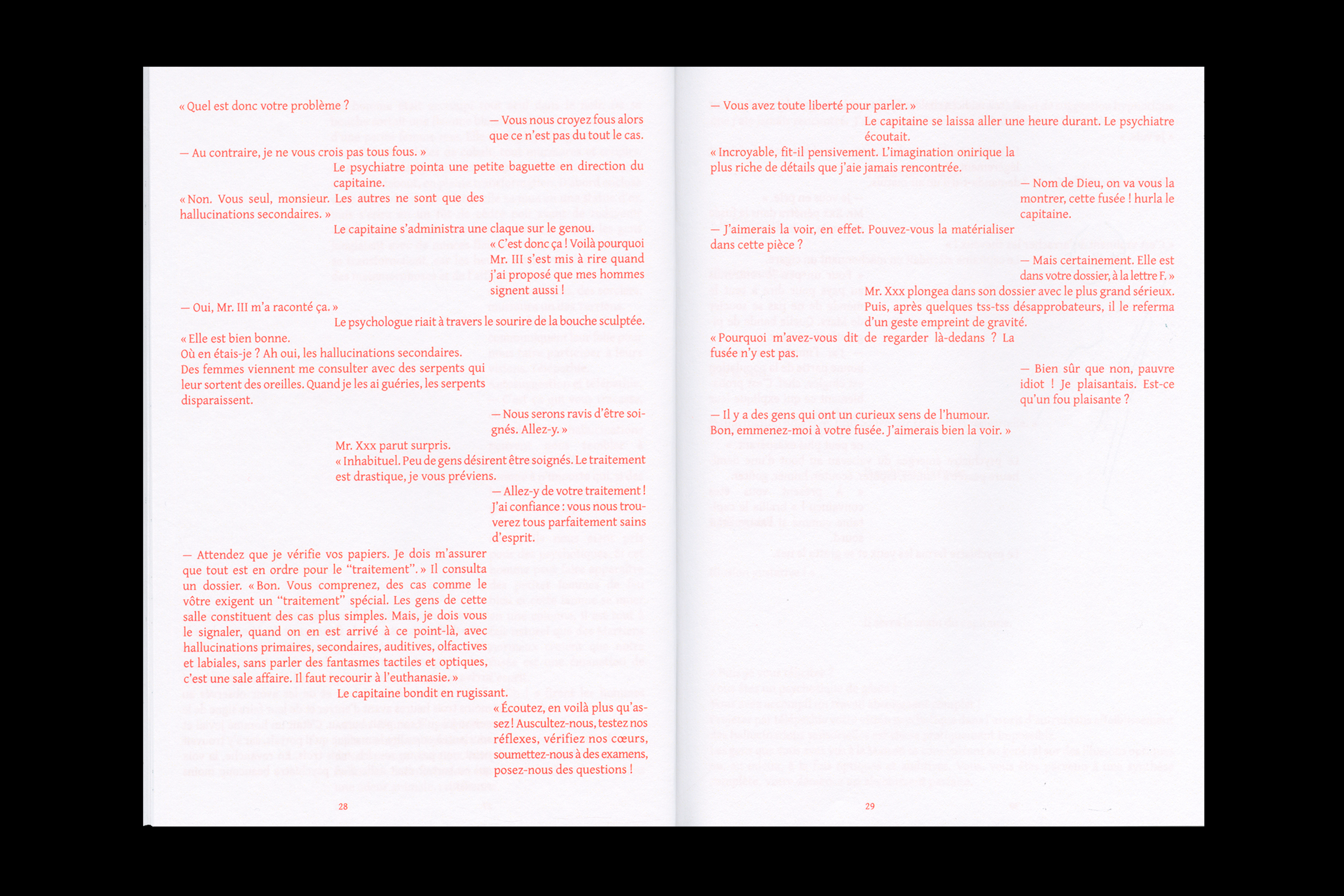 scan double page noir et blanche papier calque