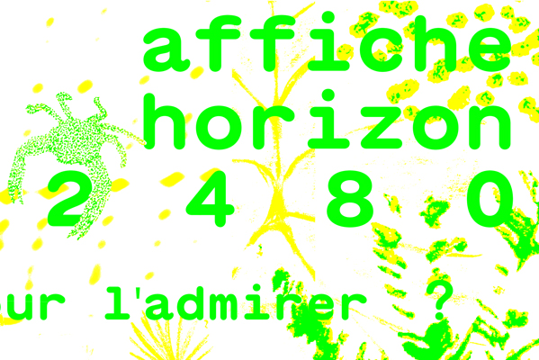 zoom de l'affiche horizon